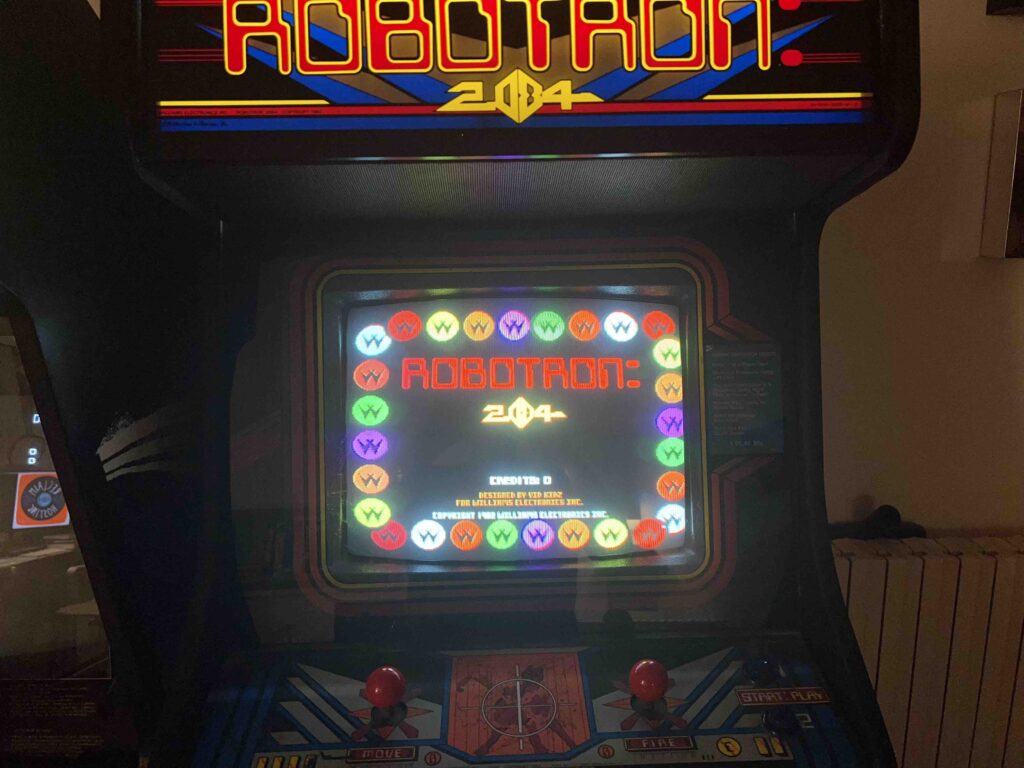image of Robotron screen